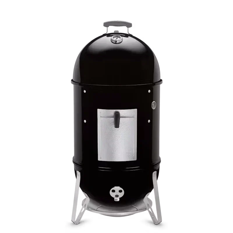 Weber Smokey Mountain 47cm BBQ Cooker Smoker with Cover